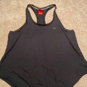 Nike workout top with mesh detailing